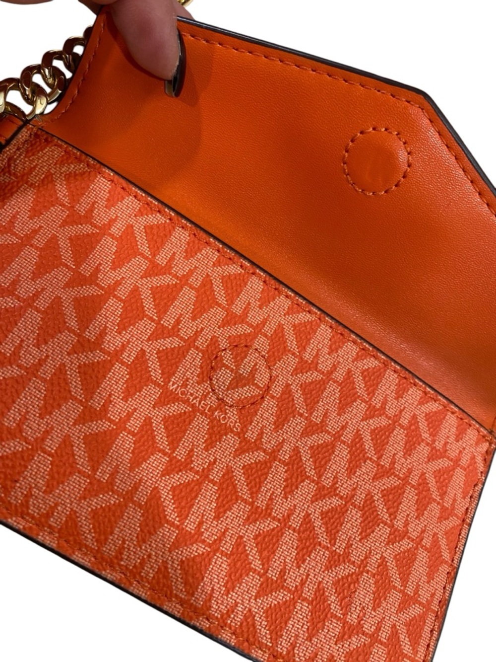 Michael Kors Orange Maisie 2 in 1 Camera Crossbody - Picture 3 of 6
